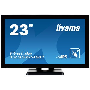 ProLite T2336MSC-B2 (23 inch Multi-touch) LED Backlit LCD Monitor 1000:1 250cd/m2 (1920x1080) 5ms VGA/DVI/HDMI/USB (Black)