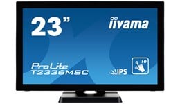 iiyama T2336MSC-B2 23 inch IPS - Full HD 1080p, 5ms, Speakers, HDMI, DVI