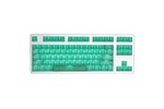 Tai-Hao Translucent Cubic ABS 152 Keycap Set - Jelly Jade