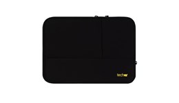 Techair Black and Grey Sleeve with Pockets for 13.3 inch Laptops