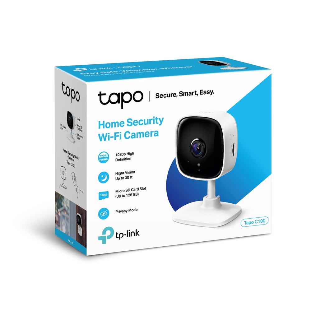 TP-Link Tapo C100 Home Security Wi-Fi Camera - TAPO C100 | CCL