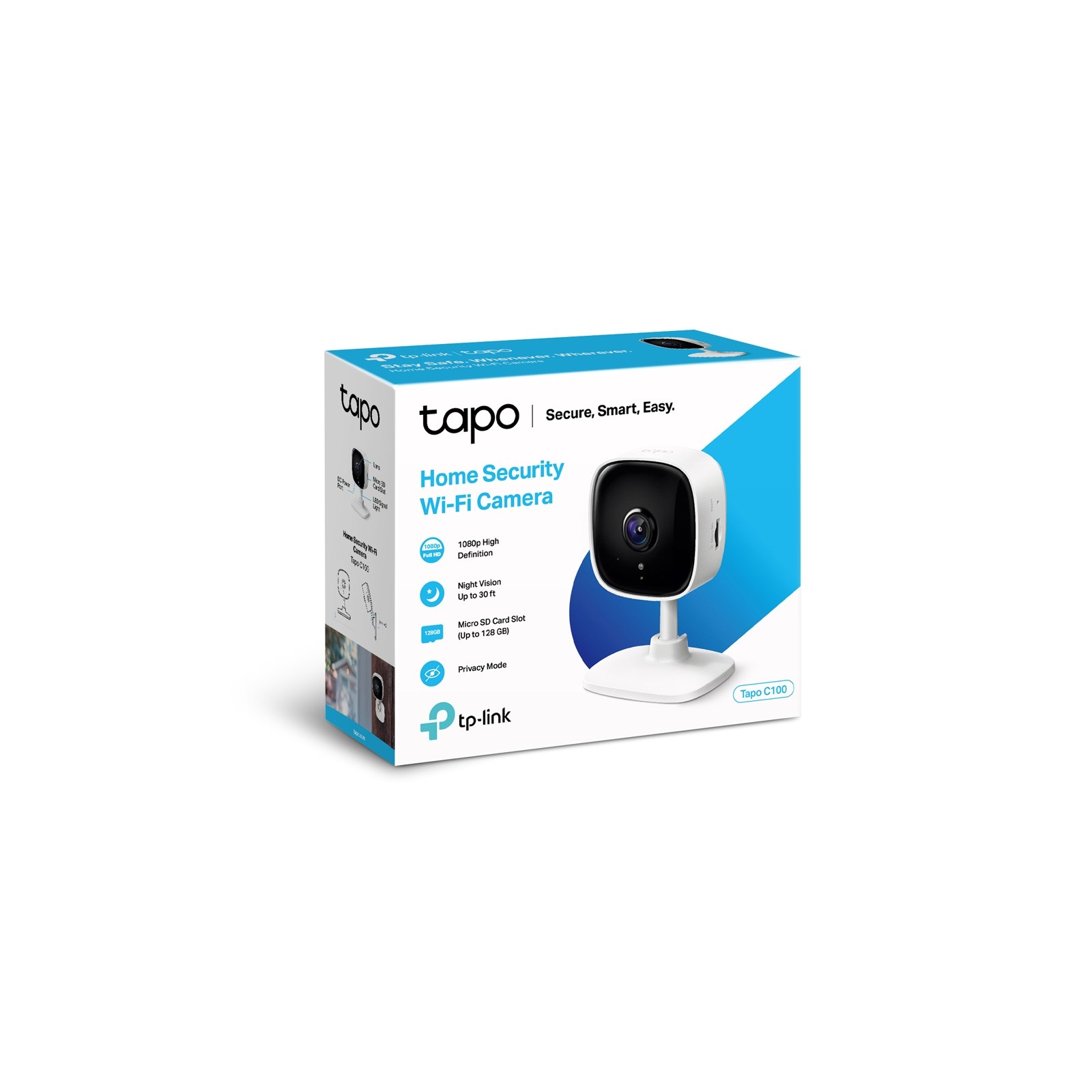 TP-Link Tapo C100 Home Security Wi-Fi Camera TAPO C100 CCL