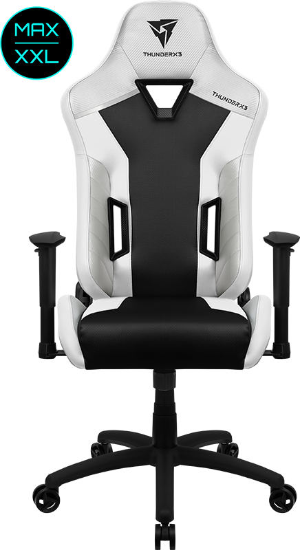 ThunderX3 TC3 MAX Gaming Chair in All White