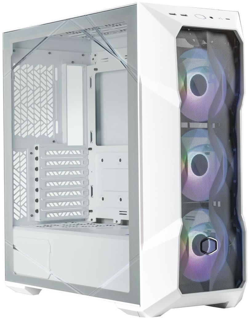 Cooler Master MasterBox TD500 Mesh V2 Mid Tower Gaming Case - White