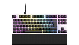 NZXT Function Tenkeyless Modular Mechanical Keyboard, White, TKL, Gateron Red