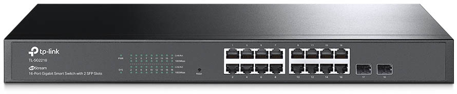 Tp-Link Tl-Sg2218 Jetstream 16-Port Gigabit Rackmount Switch