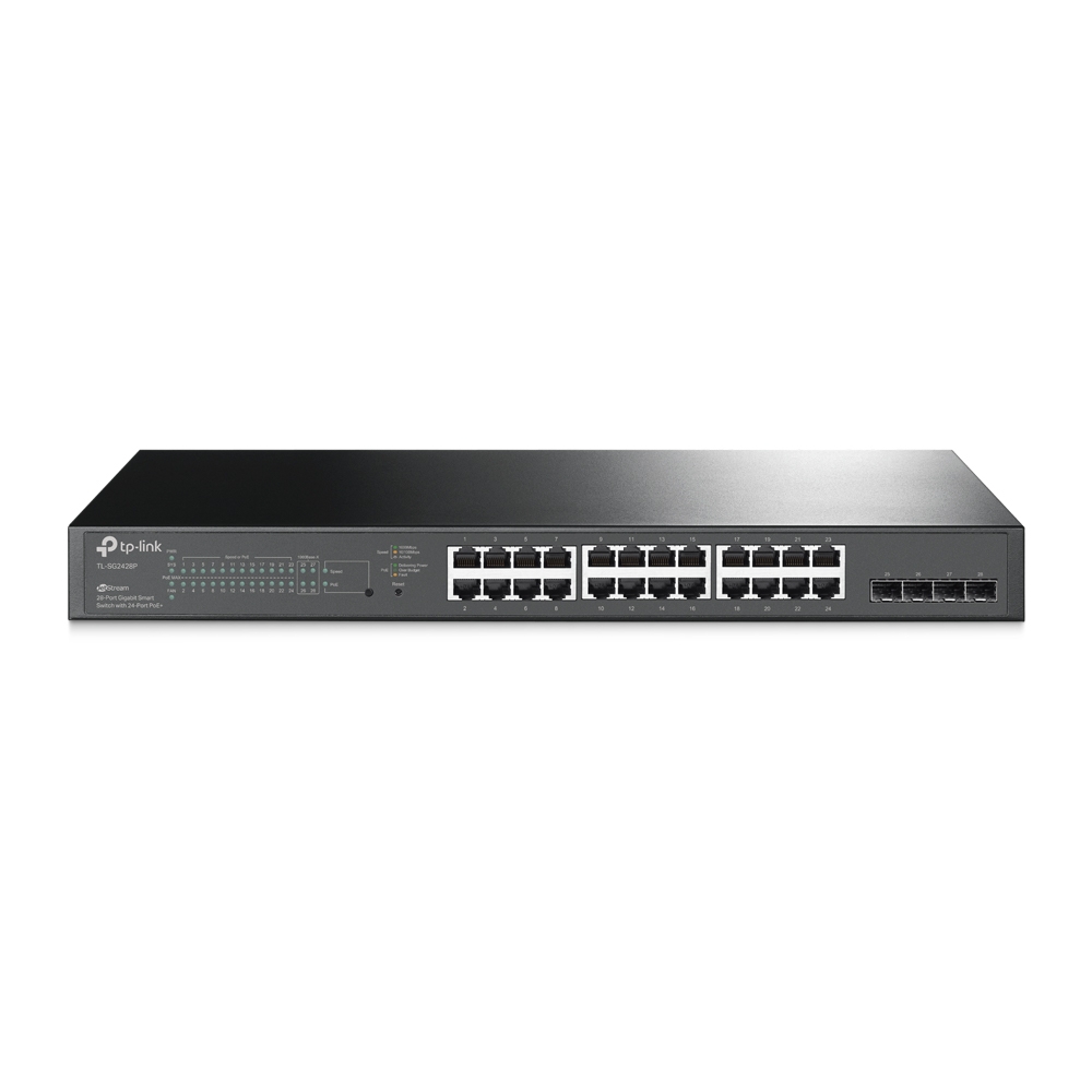 Tp-Link Tl-Sg2428p Jetstream 24-Port Gigabit Desktop Switch