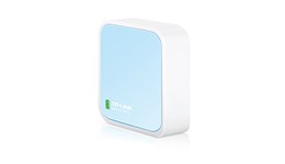 TP-Link TL-WR802N 300Mbps Wireless N Nano Router (White/Blue)