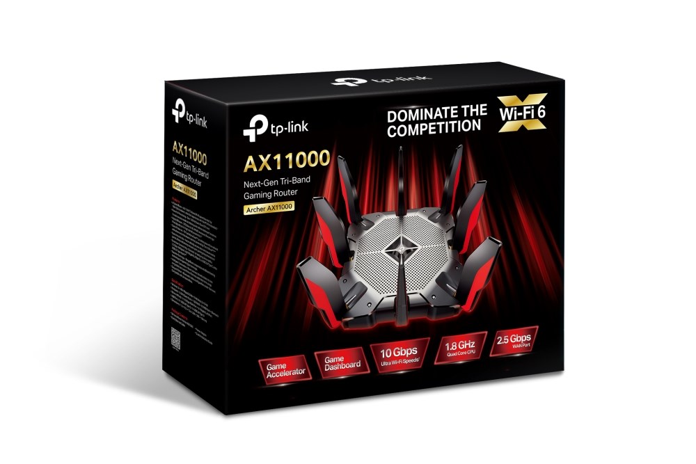 TP-Link Archer AX11000 Tri-Band Wi-Fi 6 Gaming Router