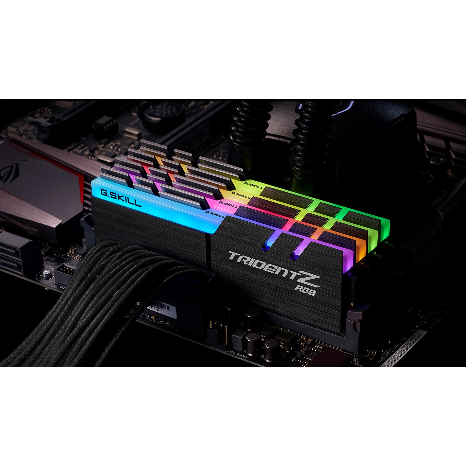 G.Skill Trident Z RGB 32GB (4x 8GB) 3200MHz DDR4 - F4-3200C14Q-32GTZR ...