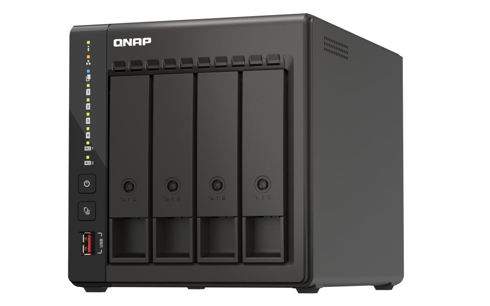 Qnap TS-453E-8G 4-Bay Desktop NAS Enclosure
