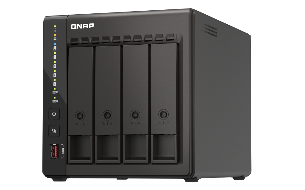 Qnap TS-453E-8G 4-Bay Desktop NAS Enclosure