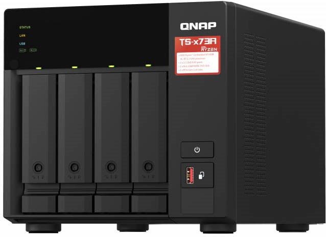 Qnap TS-473A-8G 4-Bay NAS Enclosure - TS-473A-8G | CCL