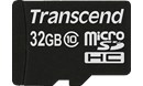 Transcend Premium (32GB) Class 10 microSDHC Flash Card without Adaptor