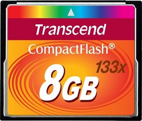 Transcend 133x 8GB CF Card TS8GCF133 CCL Computers