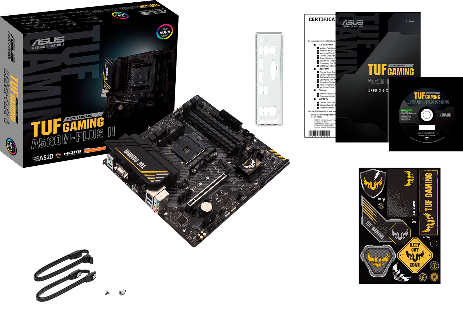 ASUS TUF Gaming A520M-PLUS II Motherboard - CCL Computers