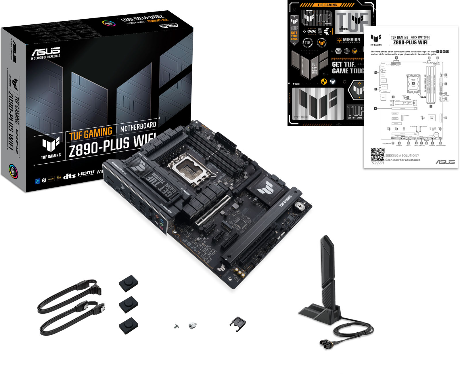 ASUS TUF Gaming Z890-Plus WiFi Intel LGA1851 Motherboard - CCL
