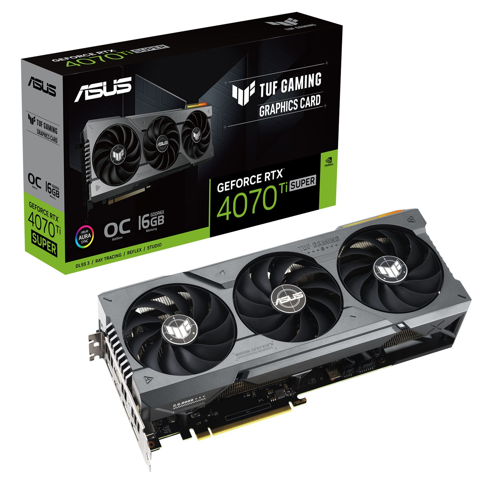 ASUS GeForce RTX 4070 Ti SUPER TUF Gaming 16GB OC GPU