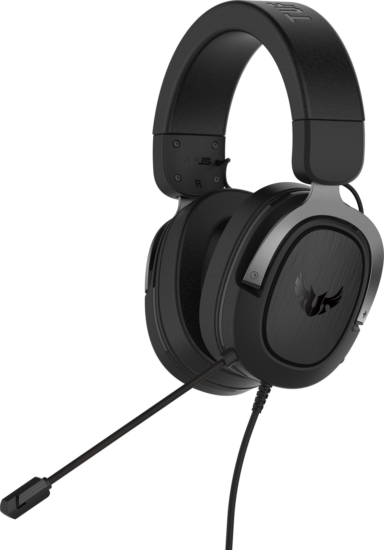 ASUS TUF Gaming H3 Gaming Headset, Gunmetal Highlights