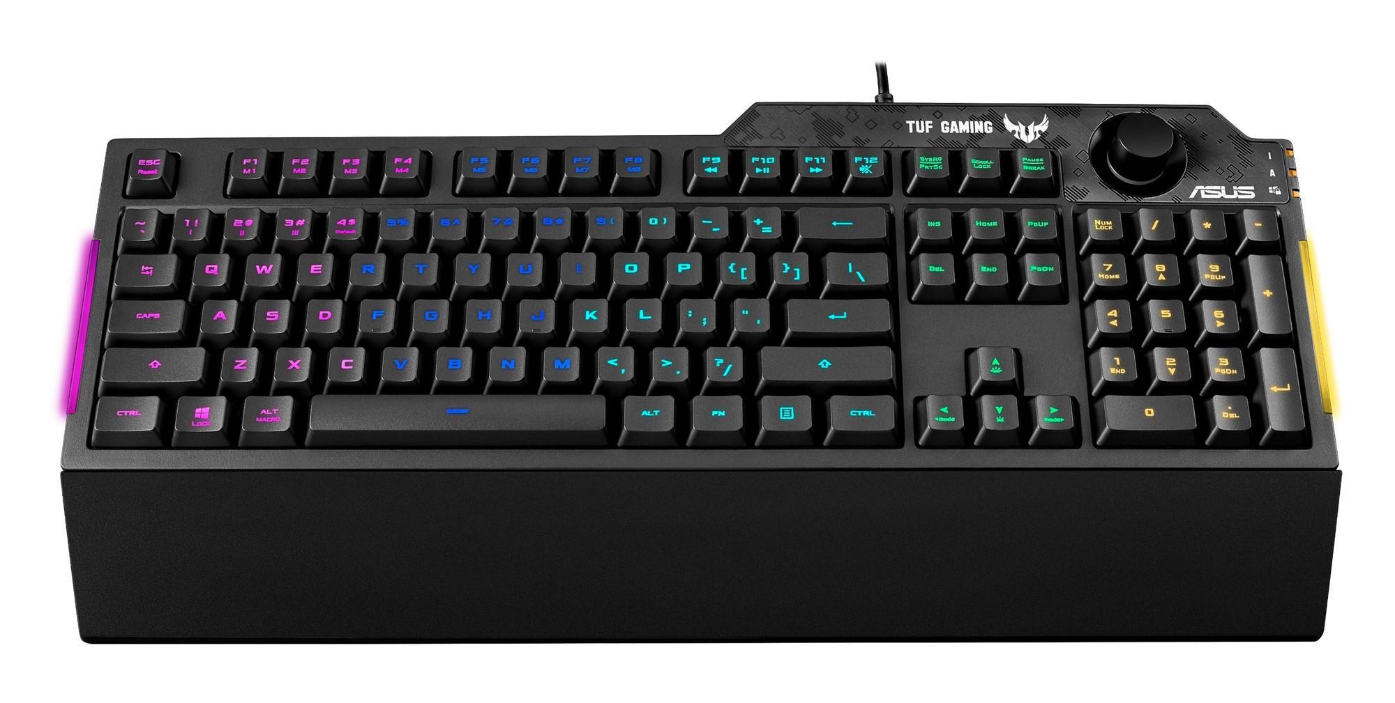 ASUS TUF Gaming K1 RGB Gaming Keyboard, UK QWERTY