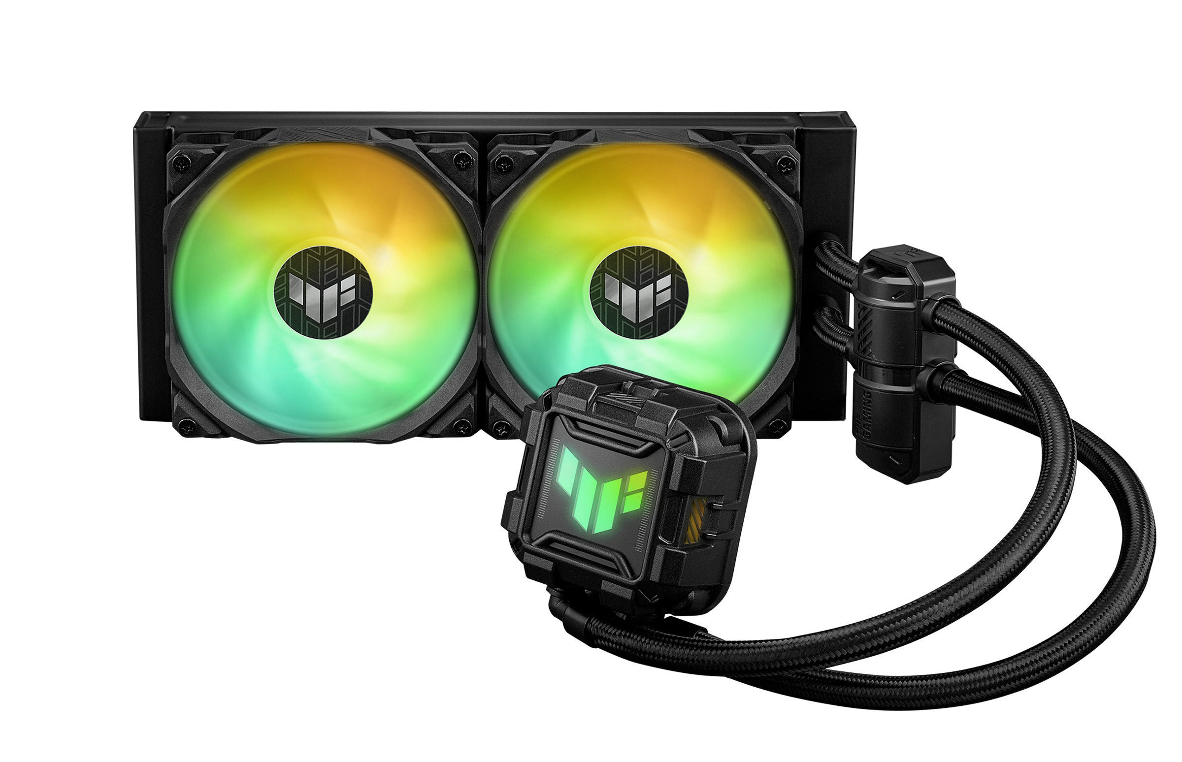 ASUS TUF Gaming LC II 240 ARGB 240mm Liquid CPU Cooler in Black