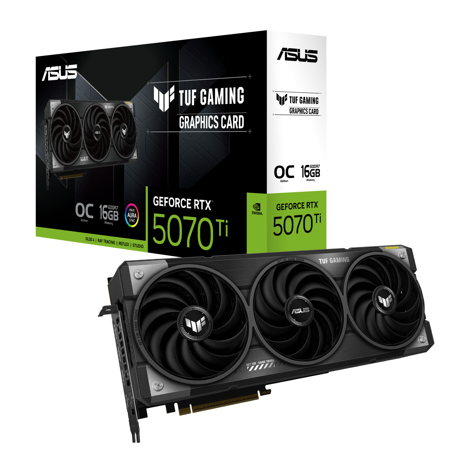 ASUS GeForce RTX 5070 Ti TUF OC 16GB GDDR7 Graphics Card