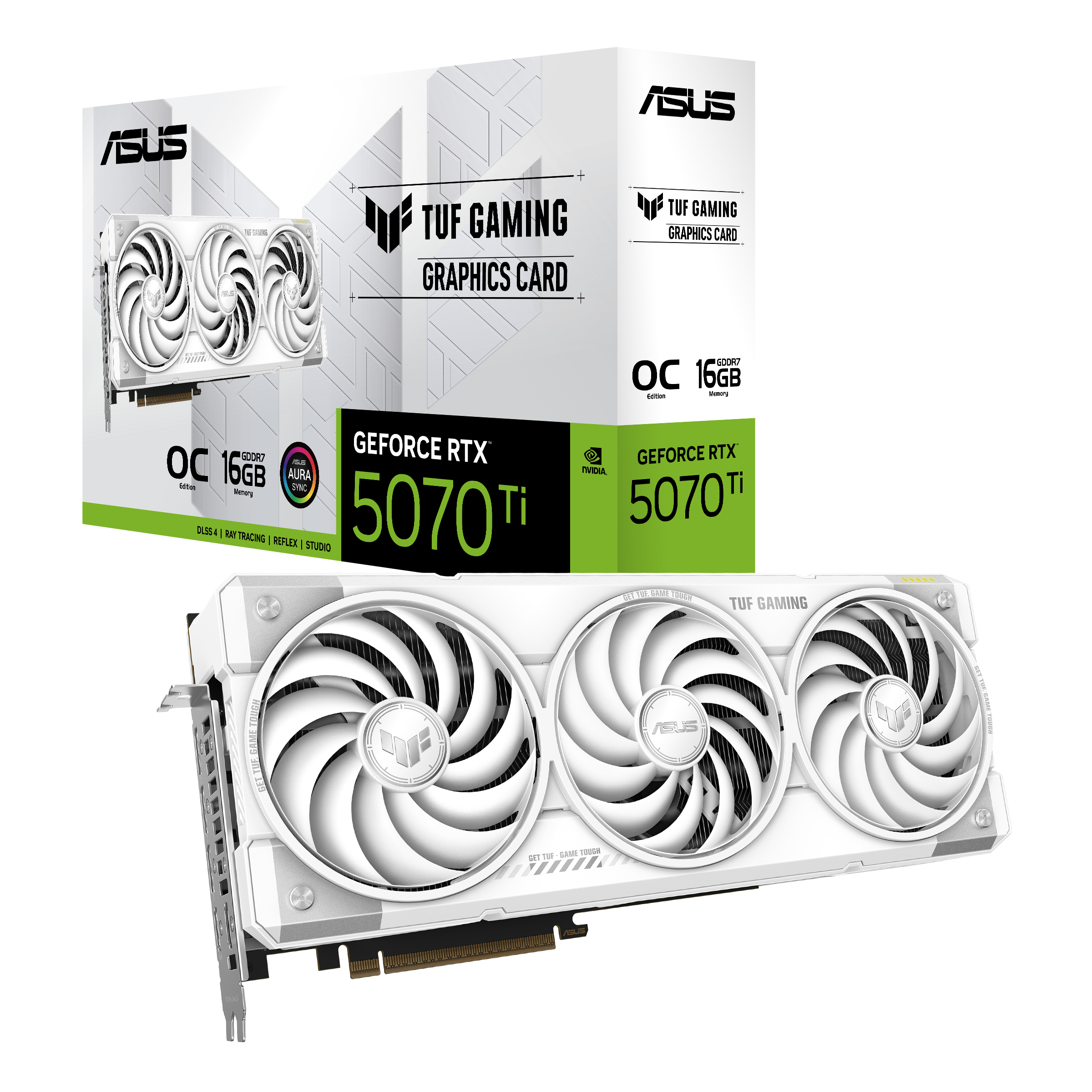 ASUS GeForce RTX 5070 Ti TUF OC 16GB GDDR7 Graphics Card