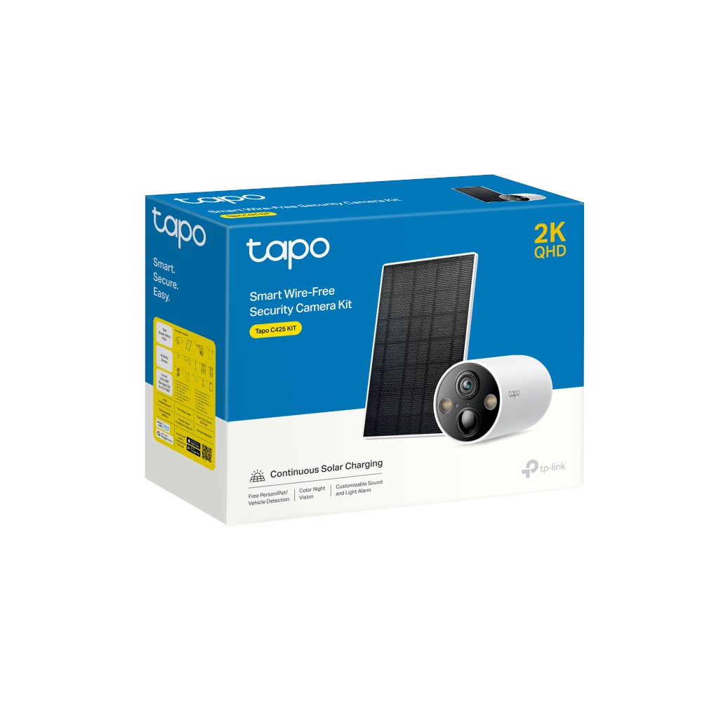 TP-Link Tapo C425 KIT Solar-Powered Security Camera Kit