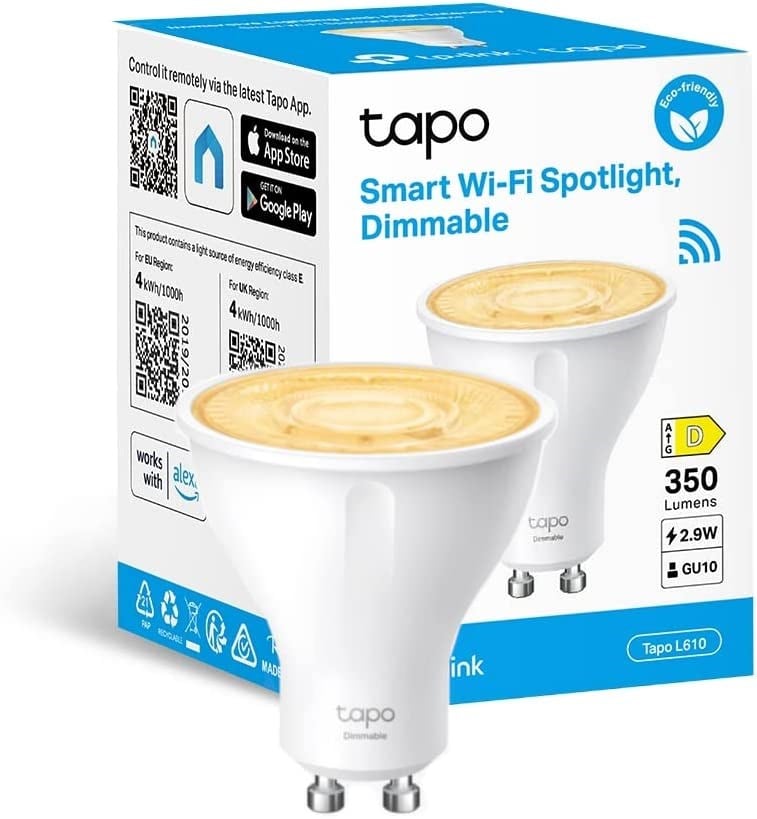 TP-Link Tapo L610 Smart Wi-Fi Spotlight, Dimmable