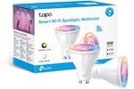 TP-Link Tapo L630 Smart Wi-Fi Spotlights, Multicolour, 2-Pack