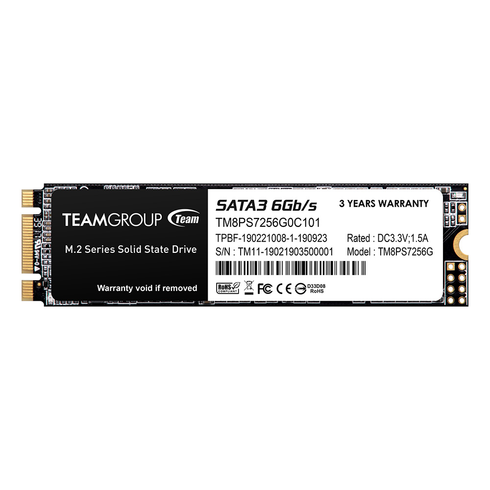 Image of 256GB TEAMGROUP MS30 M.2 2280 SATA III Solid State Drive