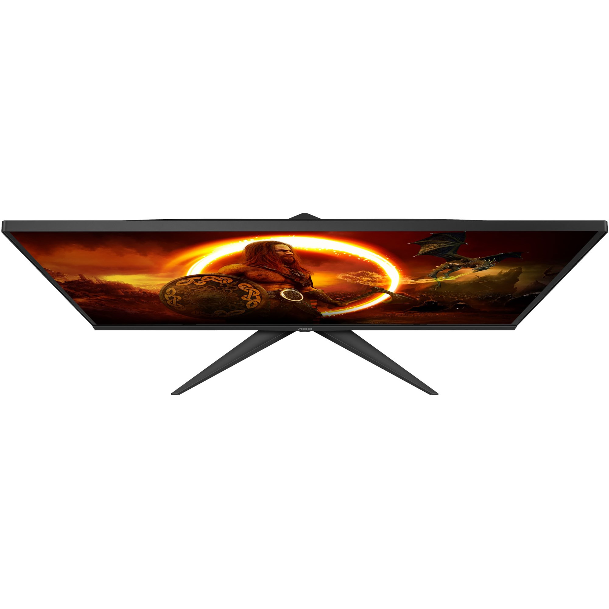 AOC Q27G2 ゲーミングモニター  qhd 155hz Q27G2E/BK AOC Q27G2E 155Hz LED GAMING monitorius su VA