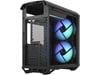 Fractal Design Torrent Compact TG RGB Mid Tower Gaming Case - Black 