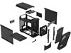 Fractal Design Torrent Nano TG ITX Gaming Case - Black 