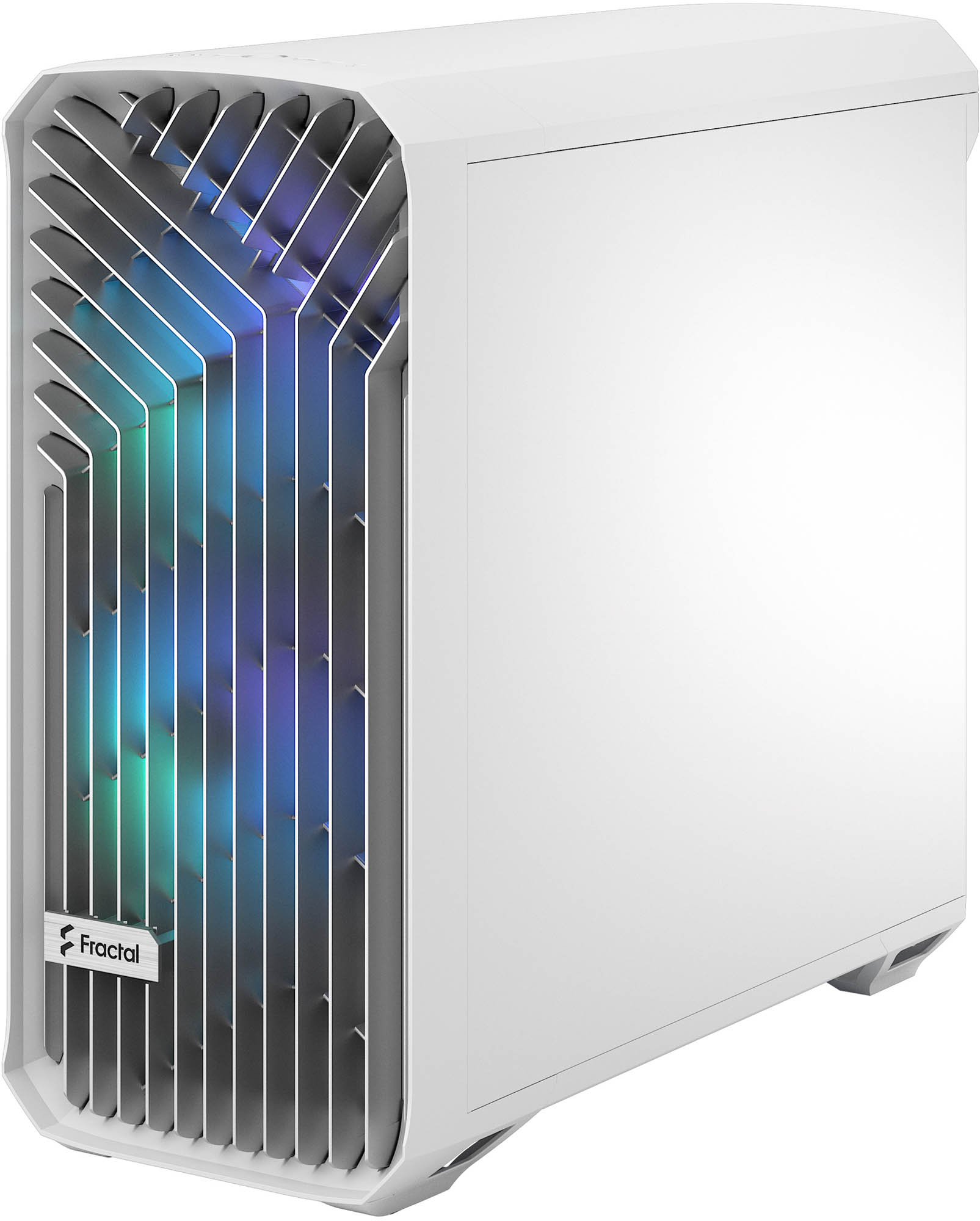 Fractal Design Torrent White TG フルタワー Fractal Design Torrent TG RGB Mid Tower ATX Case in White with
