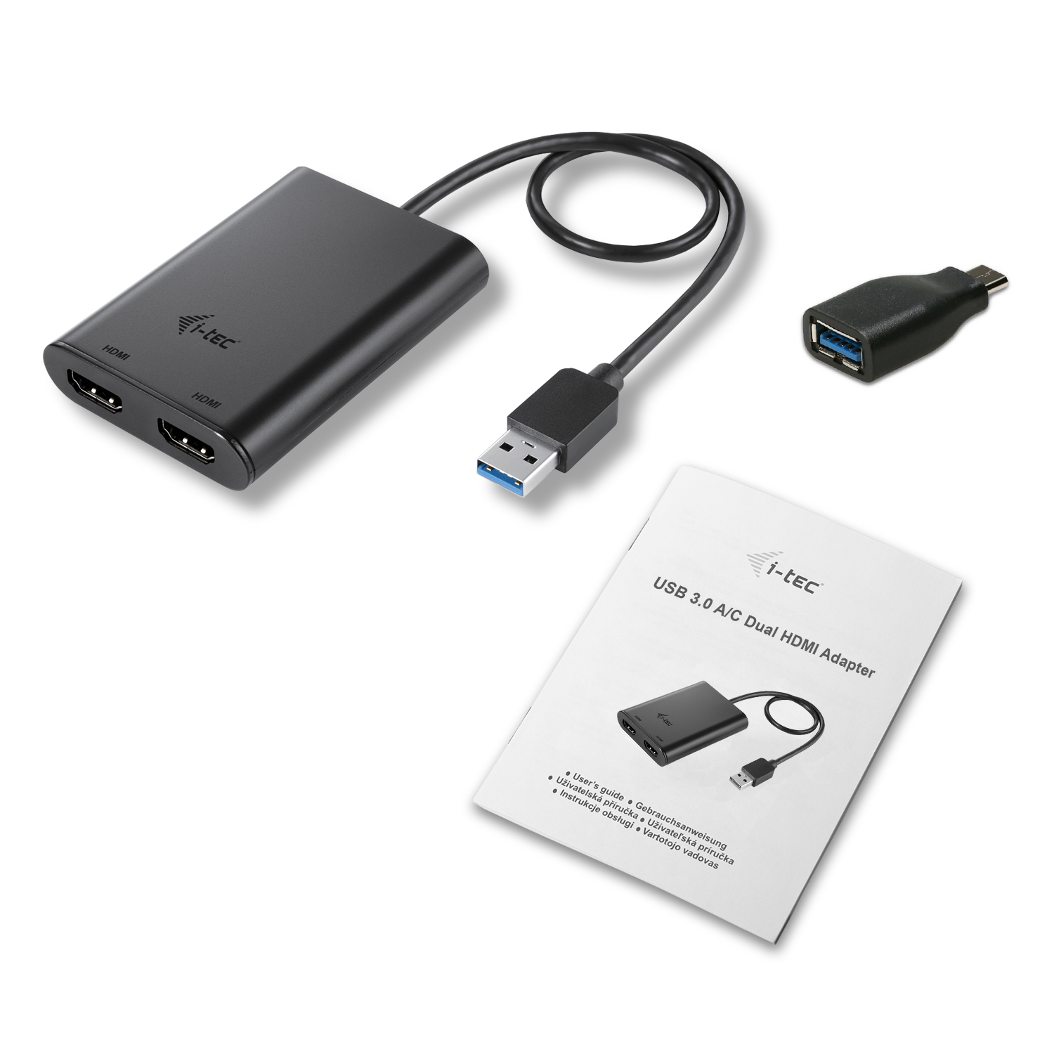 i-tec USB 3.0 HDMI 2x 4K Ultra HD 