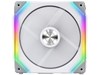 Lian-Li UNI SL140 Dual Pack 140mm ARGB Chassis Fans, White, with Controller