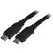 StarTech.com (4m) USB-C 2.0 Cable (Black) with Power Delivery (5A)