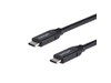 StarTech.com (0.5m) USB-C to USB-C with 5A Power Distribution (Black)
