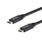 StarTech.com (0.5m) USB-C to USB-C with 5A Power Distribution (Black)
