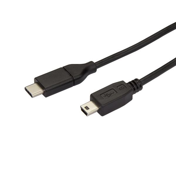 (2m) USB-C to Mini-USB Cable (Black) USB2CMB2M CCL