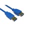 2m USB 3.0 Extension Cable - Blue