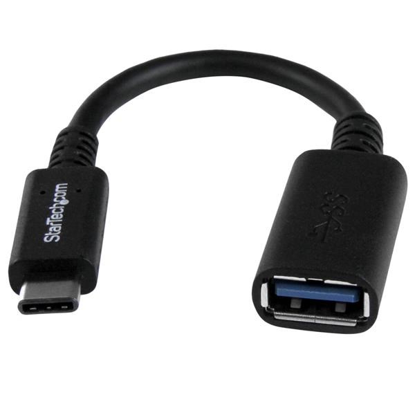 Photos - Cable (video, audio, USB) Startech.com  USB 3.1 Gen 1 (5 Gbps) USB-C to USB-A Adaptor USB31C (6 inch)