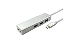 Cables Direct USB 3.0 Type-C Hub with 3x USB 3..0 Type-A Ports, Sound Card