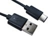 Cables Direct (1m) USB 2.0 Type-C Male to Type-A Male Cable