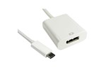 Cables Direct 15cm USB Type-C Male to DisplayPort Female Video Adaptor