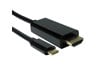 Cables Direct 1m USB Type-C Male to HDMI Male Video Cable