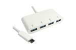 Cables Direct USB 3.0 Hub - Type-C PC Connection, 4 X USB 3.0 Ports