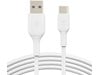 Belkin USB-C to USB-A 2M Cable - White