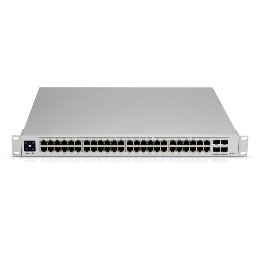 Ubiquiti Networks UniFi Enterprise 48 PoE 48-Port 2.5GbE PoE+ Rackmount Switch 